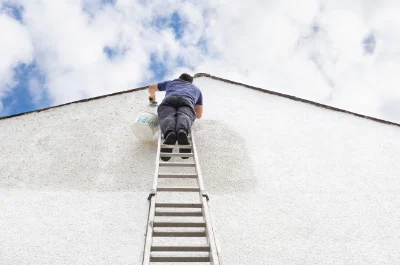 Peinture extérieure au Plessis-Grammoire — façades et ravalement